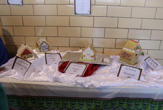 Gingerbread House Contest entries