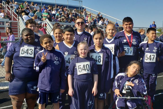 Special Olympics Spring Games team 2019